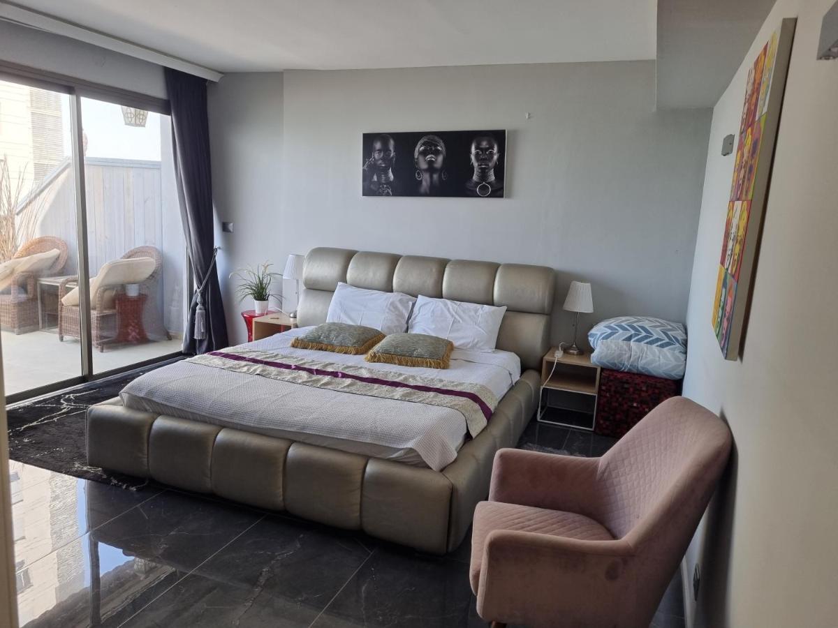 בת ים Penthouse Apartment On The Beach מראה חיצוני תמונה
